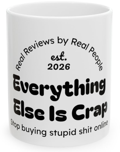 Everything Else Is Crap ceramic mug from the merch shop